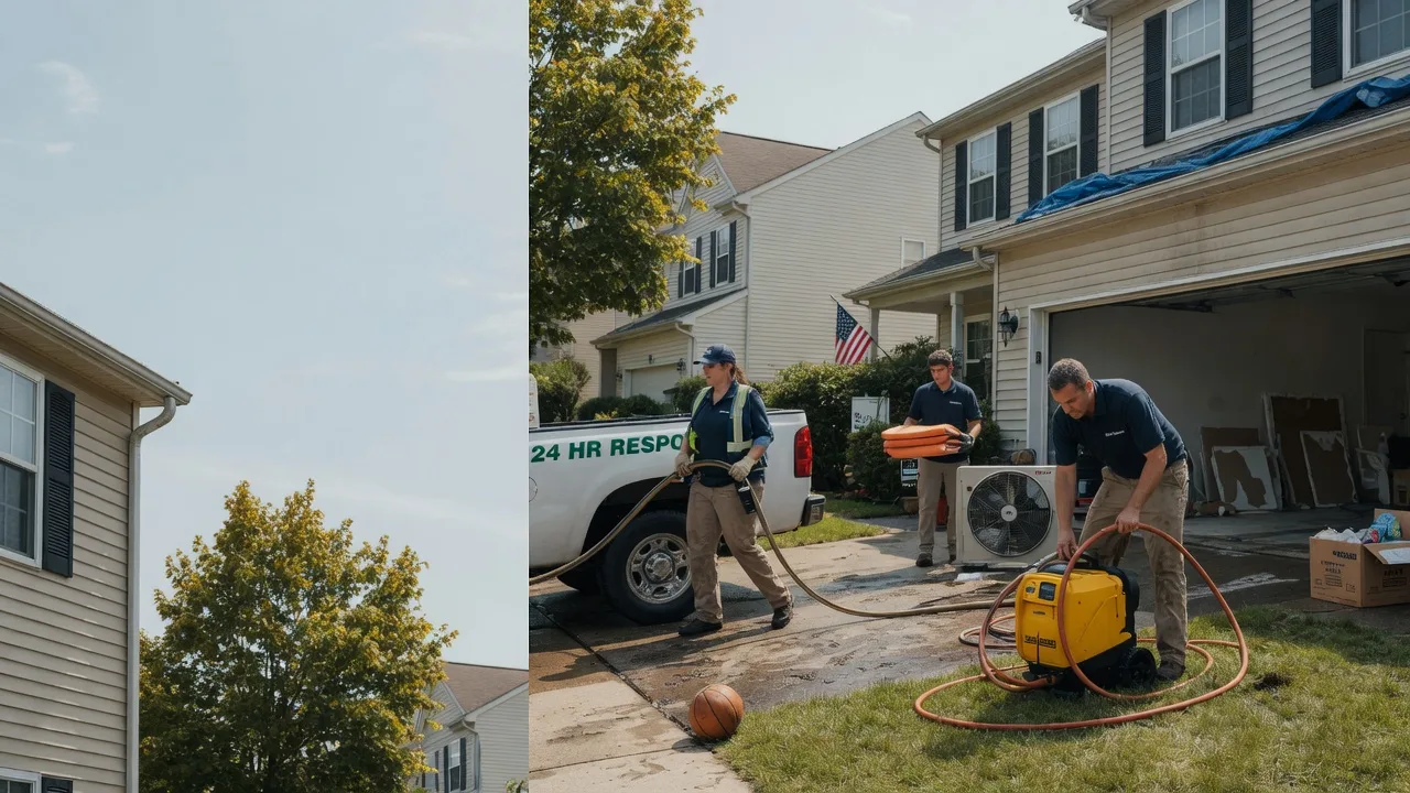 Emergency Water Damage Restoration in South Vienna, OH near me